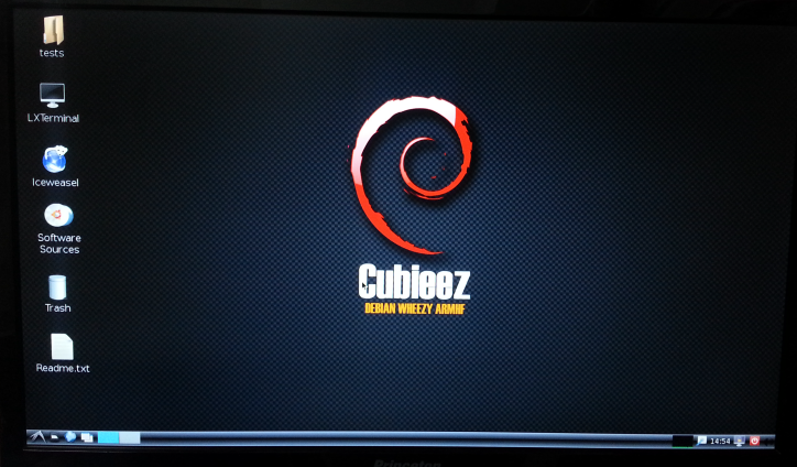 Cubieez Linux OS for the CubieTruck SBC