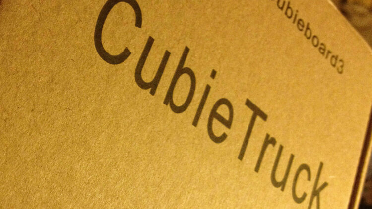 The CubieTruck has Landed