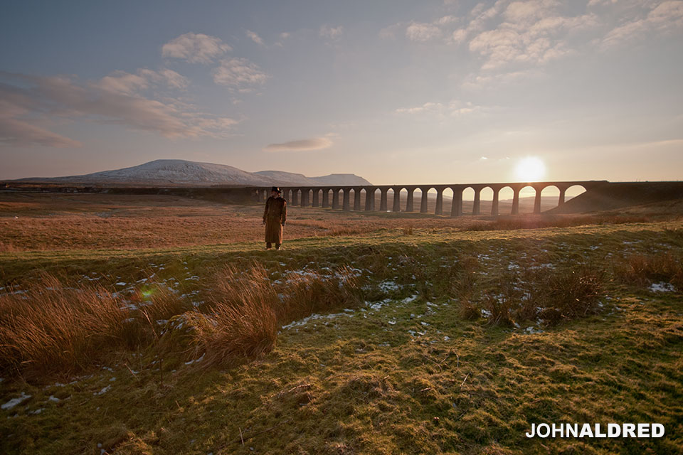 Martin at Ribblehead Viaduct